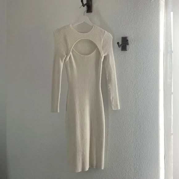 Abercrombie & Fitch | Dresses | Abercrombie Fitch White Sweater Dress With Cutout | Poshmark Abercrombie & Fitch | Dresses | Abercrombie Fitch White Sweater Dress With Cutout | Poshmark